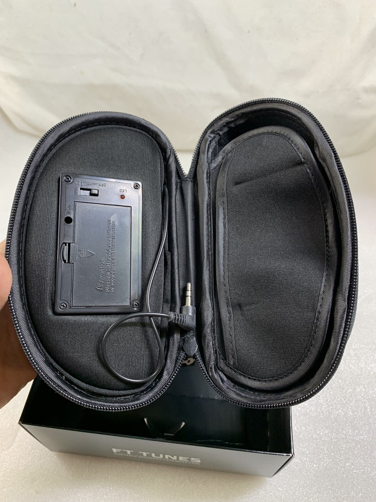 NEW CALLAWAY FT Tunes Sunglasses Case With Built In Portable Music Speaker $99