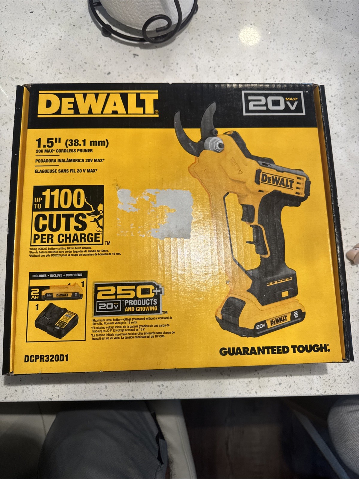 DeWALT DCPR320D1 20V MAX Cordless Multi Use Pruner Kit W/ Battery & Charger NEW
