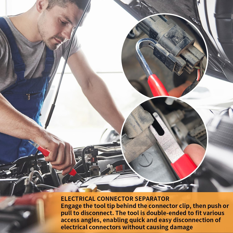 4 Pcs Repair Tool Auto Electrical Disconnect Pliers Connector Separator Wiring