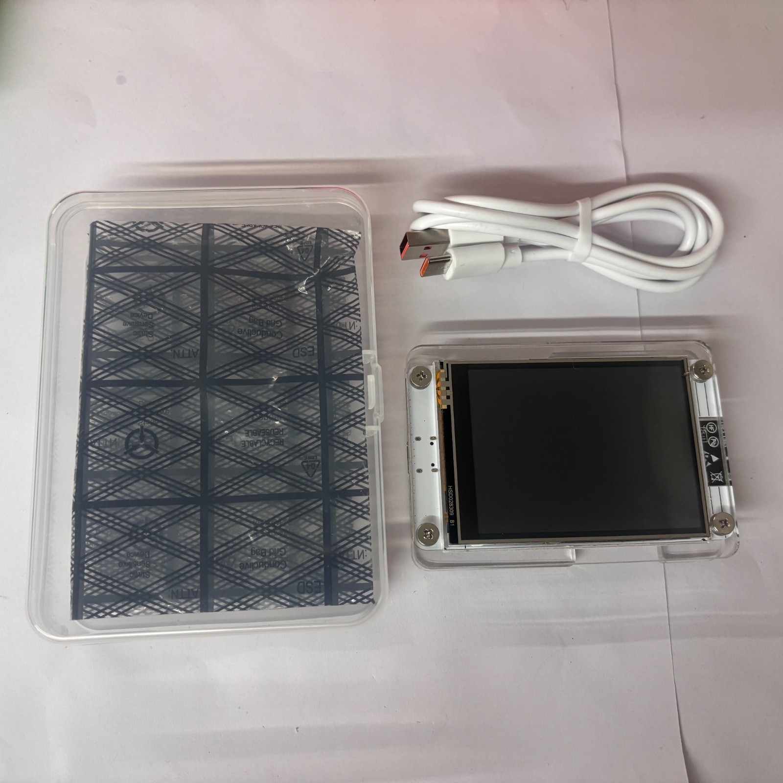 ESP32 Marauder WiFi BT Network Monitor 2.8" Touch Screen RSSI Data Readout