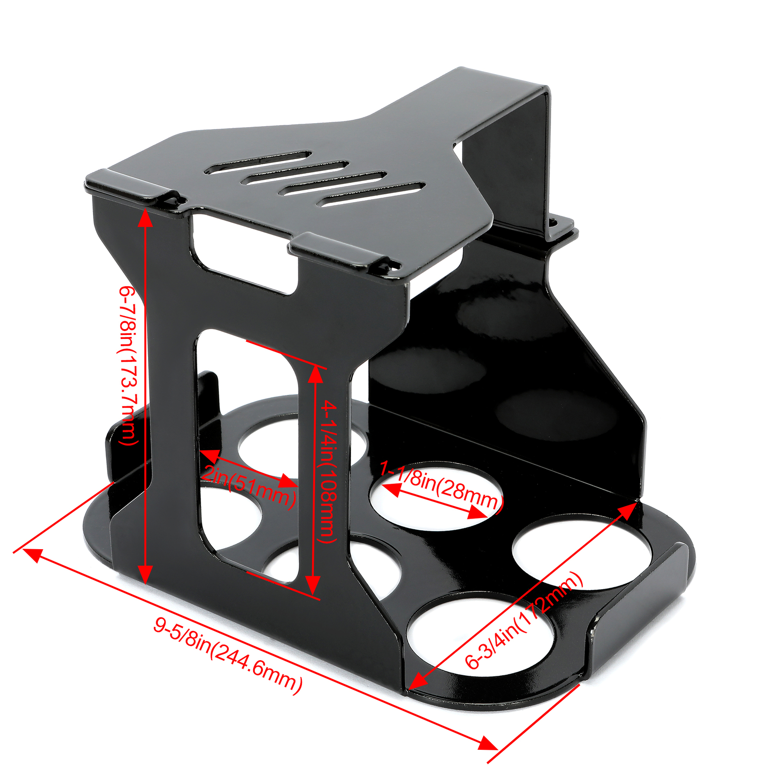 Battery Hold Down Tray Box Mount For Optima Group 34 / 78 Steel Mounting Bracket
