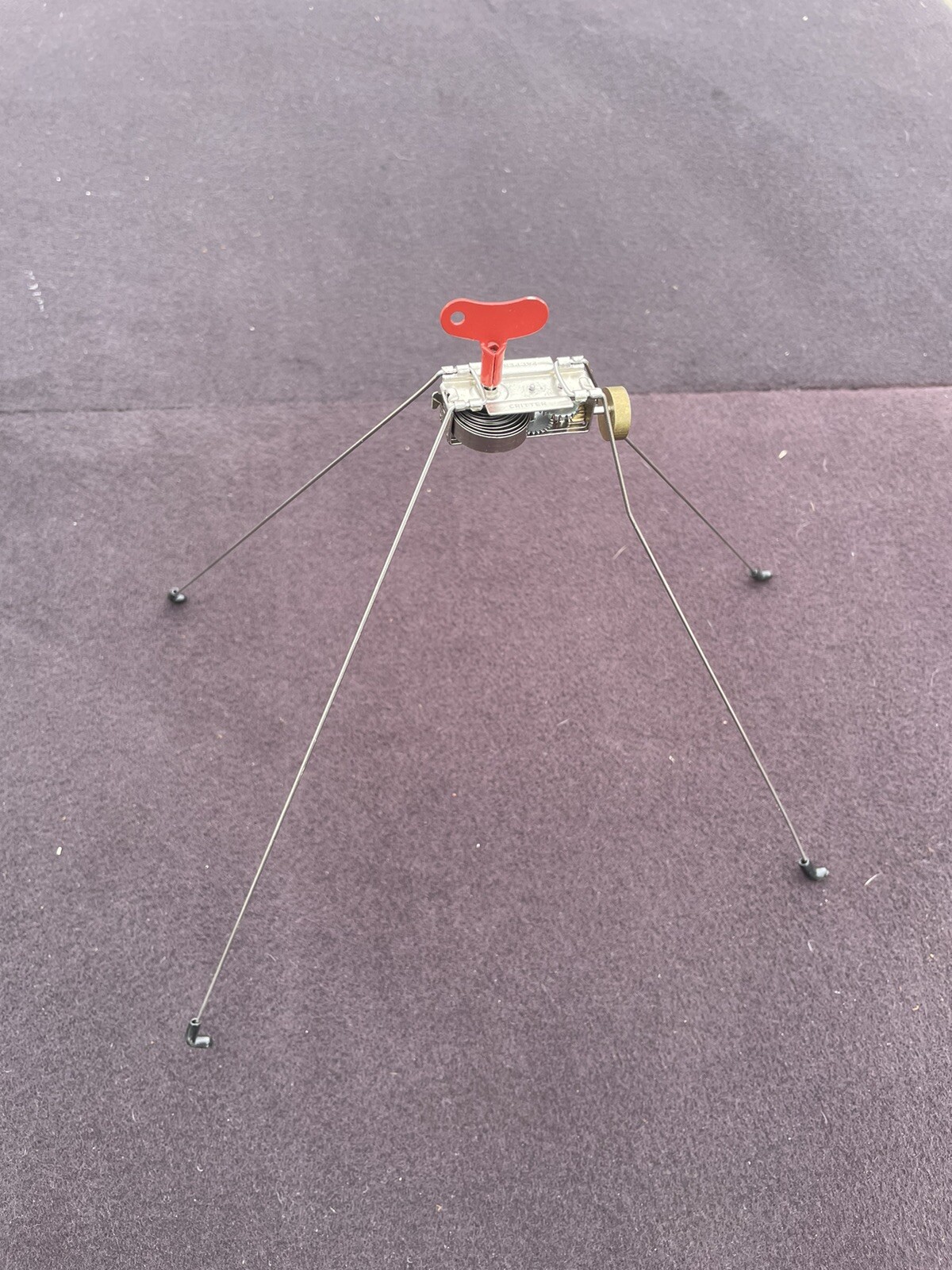 Kikkerland CRITTER Wind Up Dynamo Toy Chico see video!