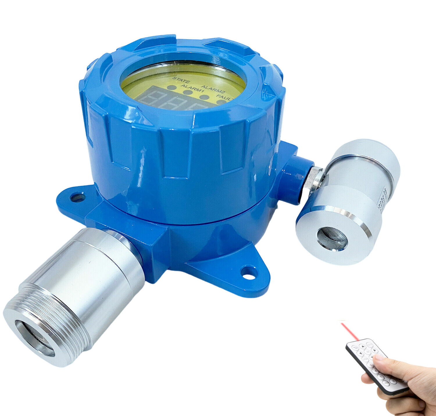 Hydrogen Gas Detector H2 Gas Fixed Detector Monitor 0-1000ppm