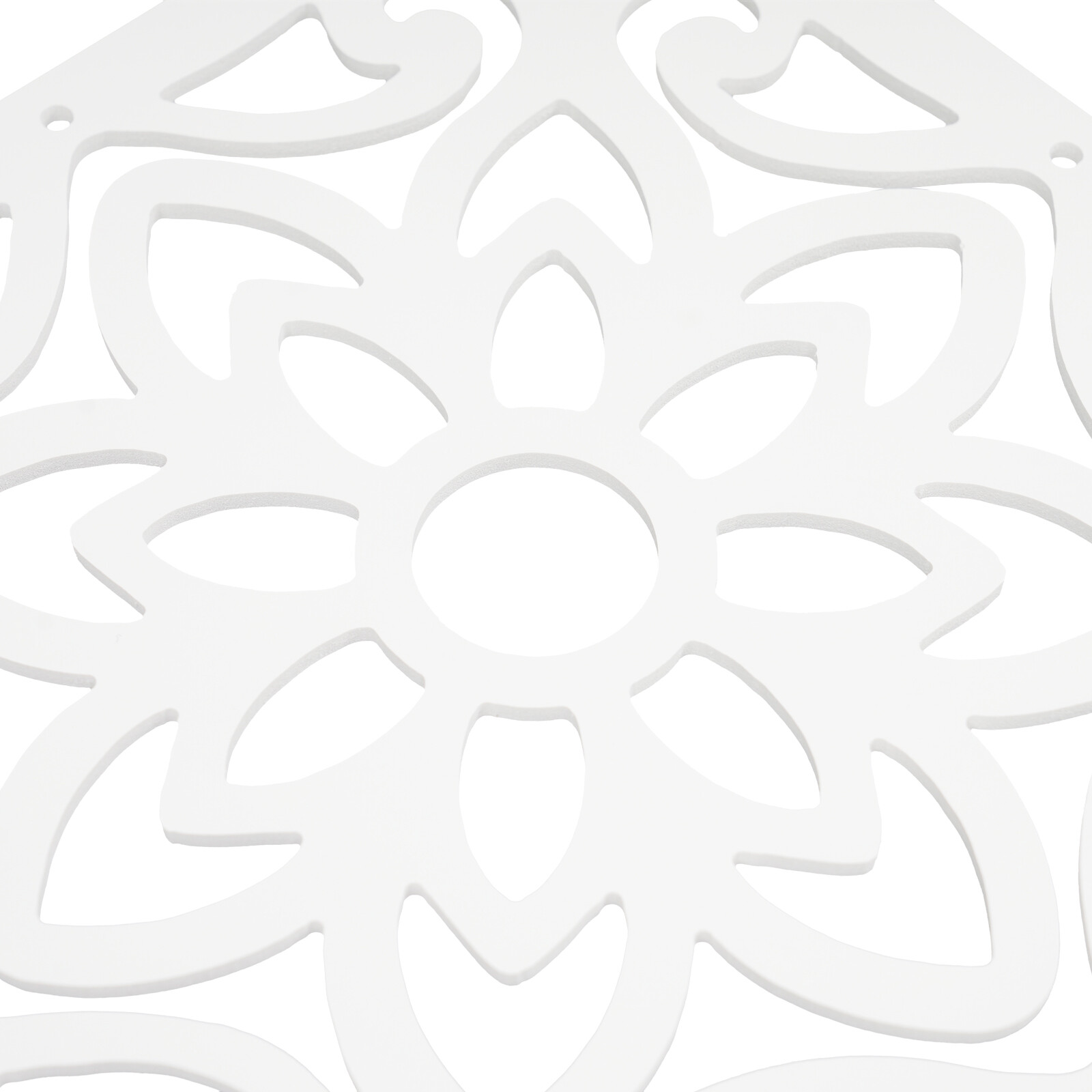 24 PCS Hanging Room Divider Screens Flower Carving Pattern Panels Home Office