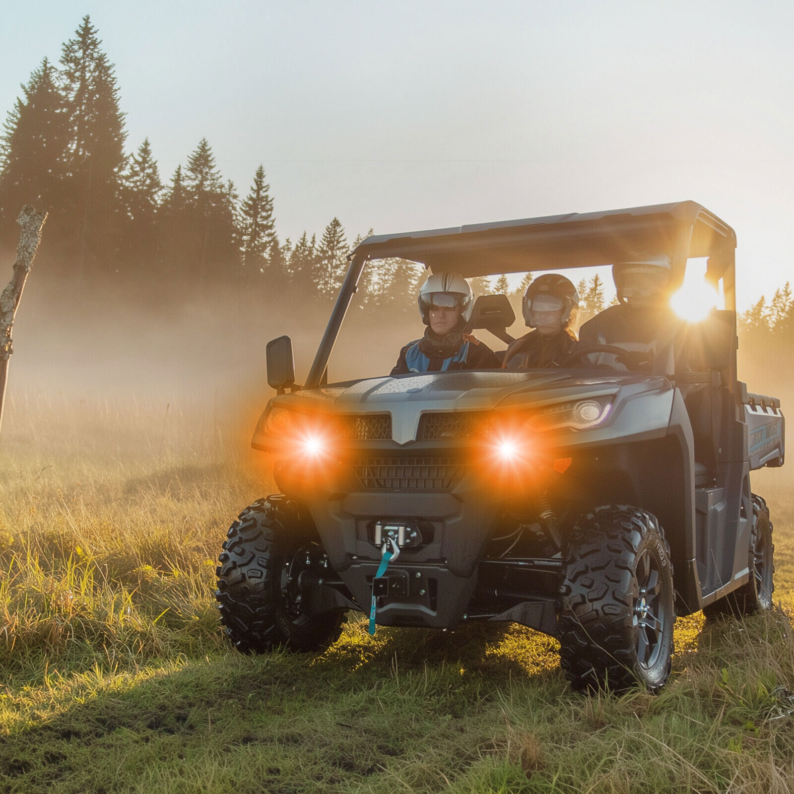 Universal UTV ATV Turn Signal Street Legal Kit for Polaris Ranger General CFMOTO