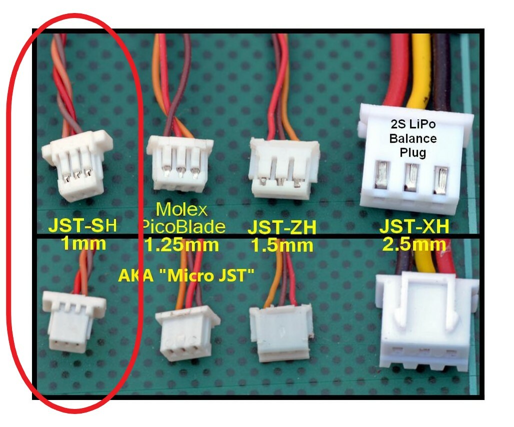 BM5320S 1.7g Ultra Micro Nano Digital Servo JST-SH 1.00mm pitch Micro RC 5320