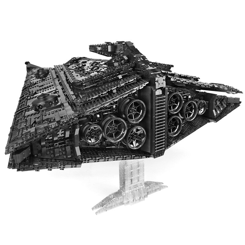 Mould King 21004 Starship Destroyer Eclipse-Class Dreadnought Spaceship Kit UCS