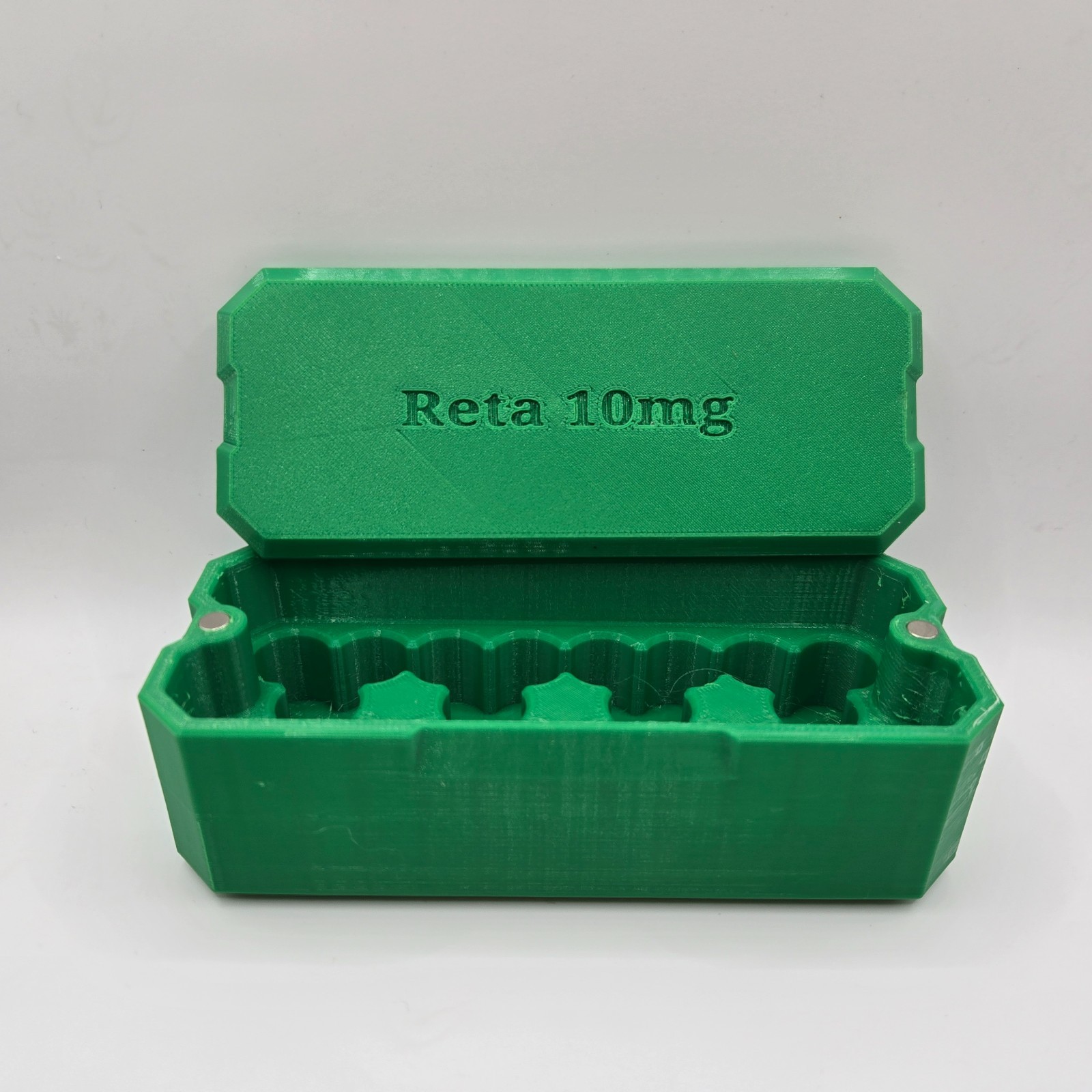 Custom Secure Rugged Case for GHK-CU Tirz Reta Peptides 20 x 3ml Vials Free Ship