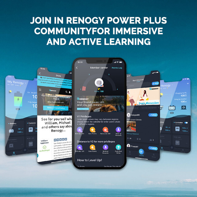 Renogy BT-2 Bluetooth Module RJ45 Communication Port Wirelessly Monitor