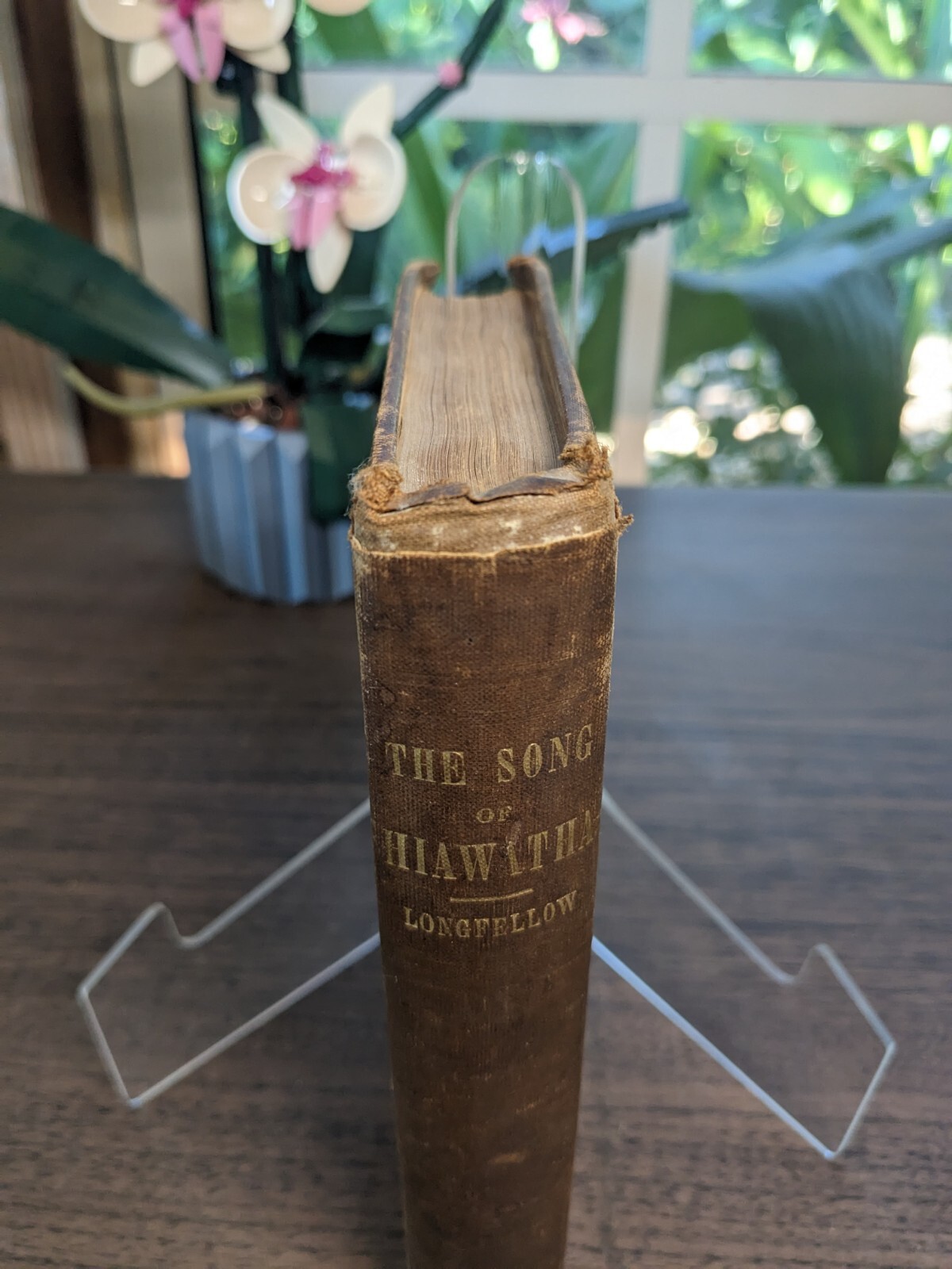 Longfellow Henry Wadsworth Autographed Letter & "Song of Hiawatha" w/ Provenance