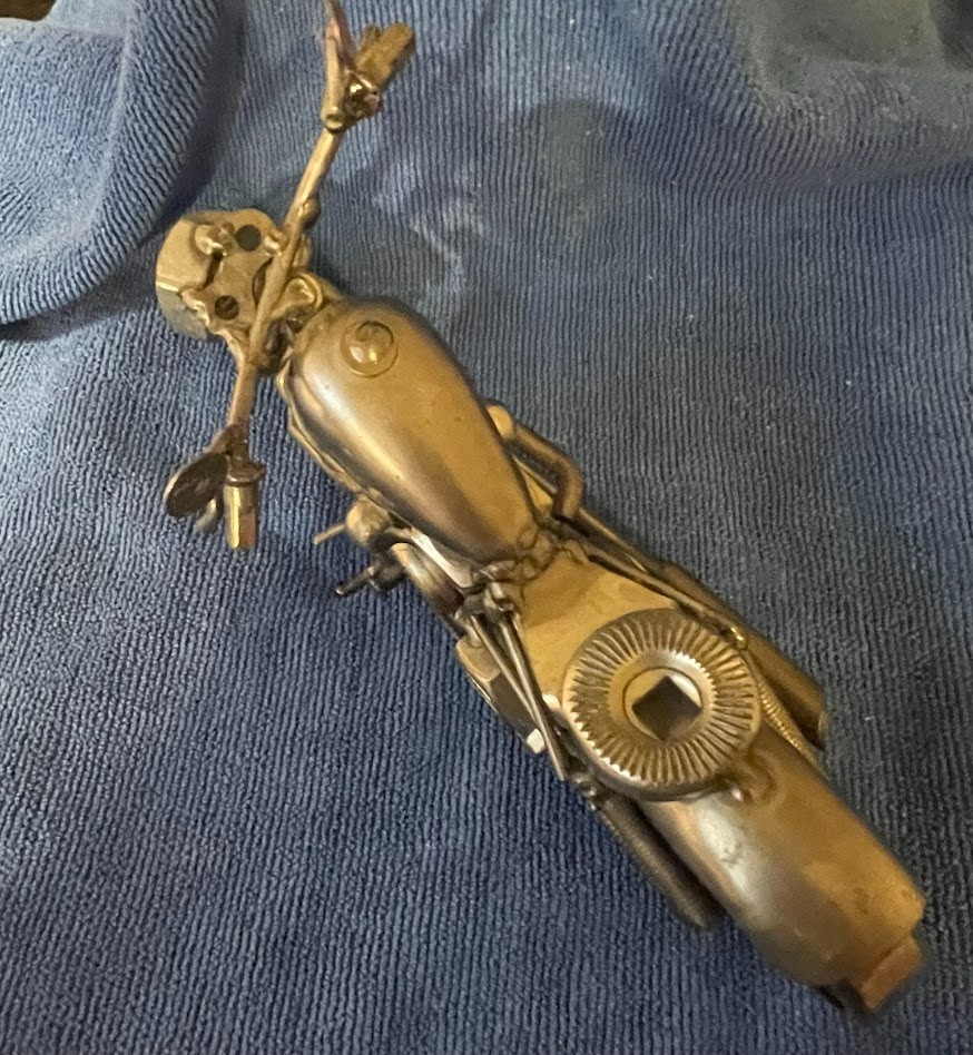 **REDUCED** 2011 Handmade Motorcycle from Scrap Metal and Fasteners