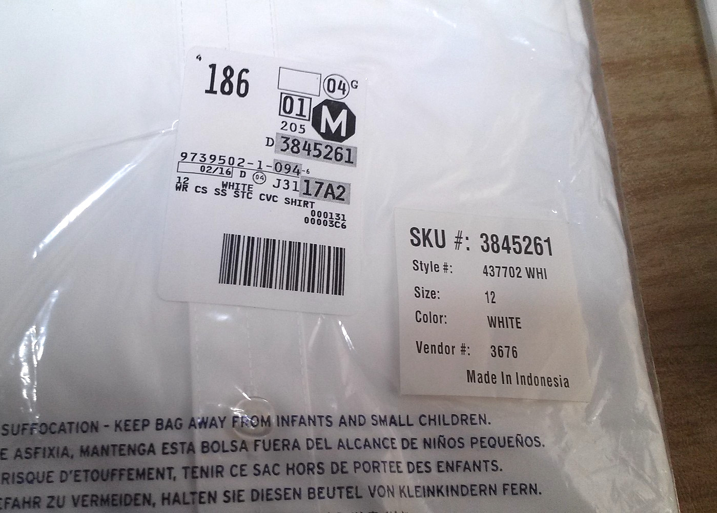 2 Lands' End Wrinkle Free Broadcloth Women's White Shirts Sz 12