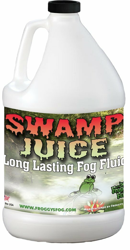 Froggys Fog Swamp Juice 1 Gallon long lasting extreme hang time fog fluid