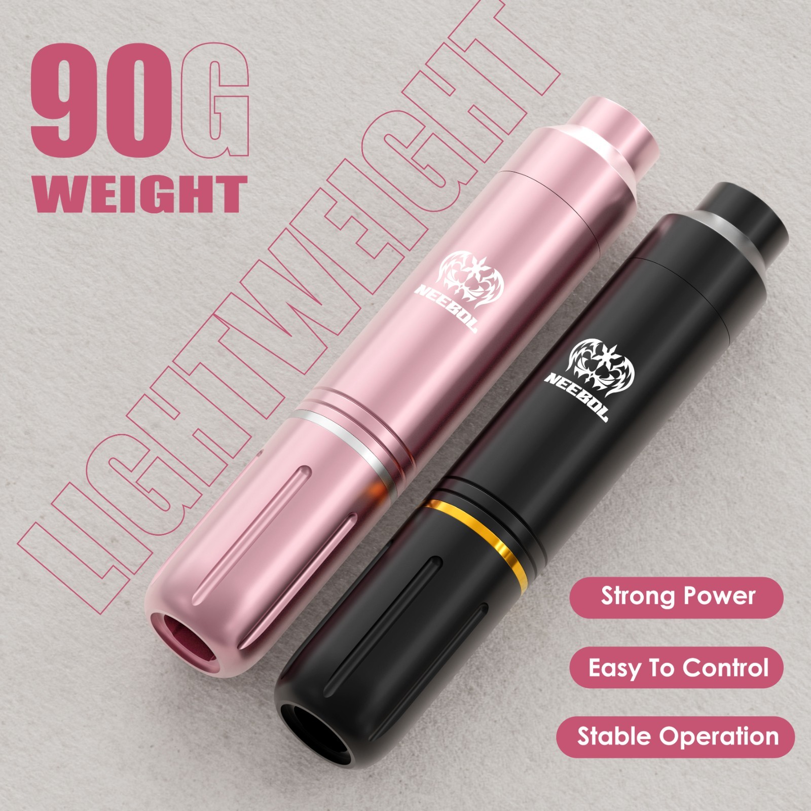 Complete Wireless Tattoo Pen Kit Rotary Microblading Machine Permanent MakeUp