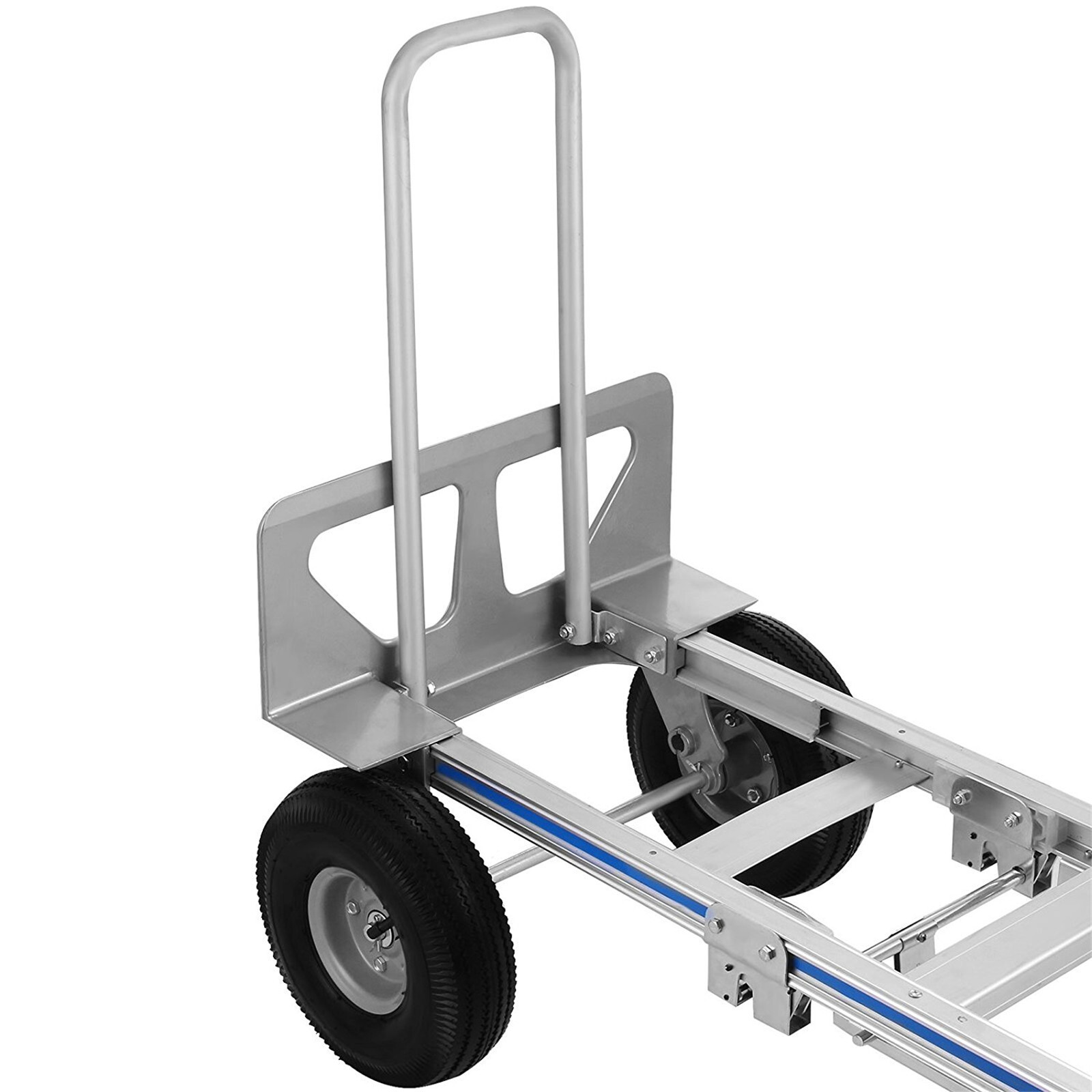 Heavy Duty Aluminum Hand Truck Convertible Folding Dolly Cart Stair Climber Cart