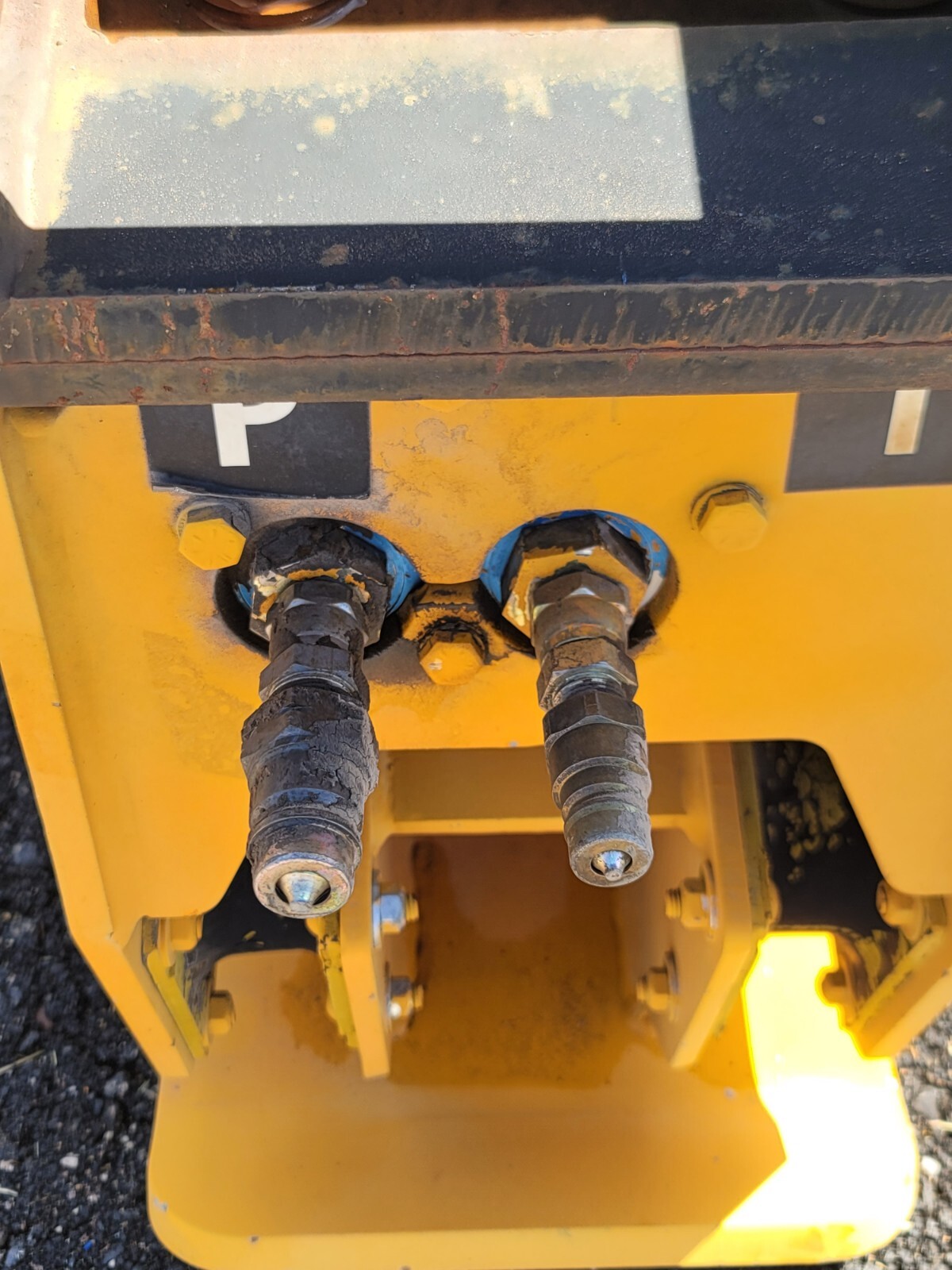 TC51 Breaker Technology Inc Hydraulic Compactor W/ Badger Attachment