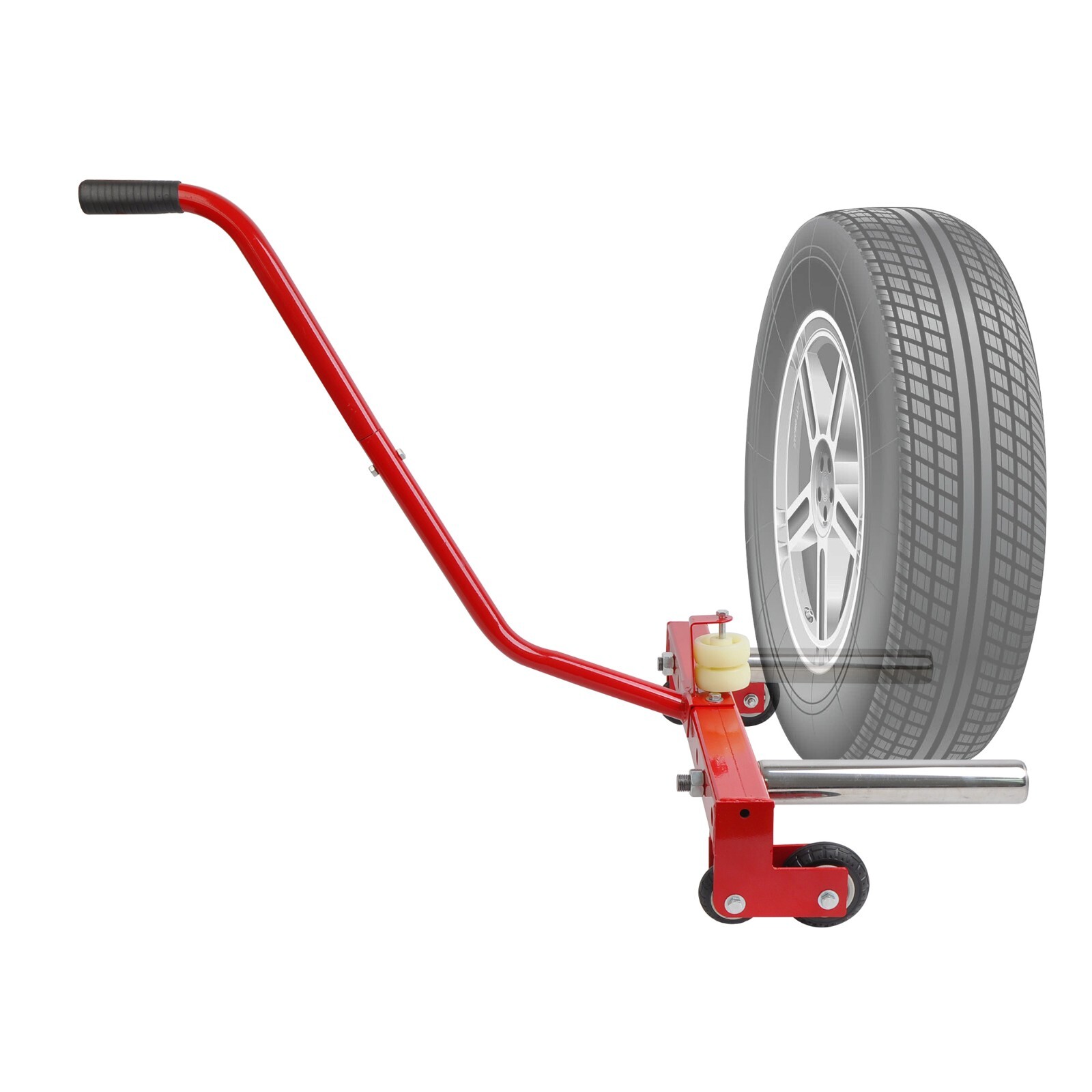 330 lbs Tires Lifter Adjustable Tire Wheel Dolly for 6.5 to 24.5 inches Tire