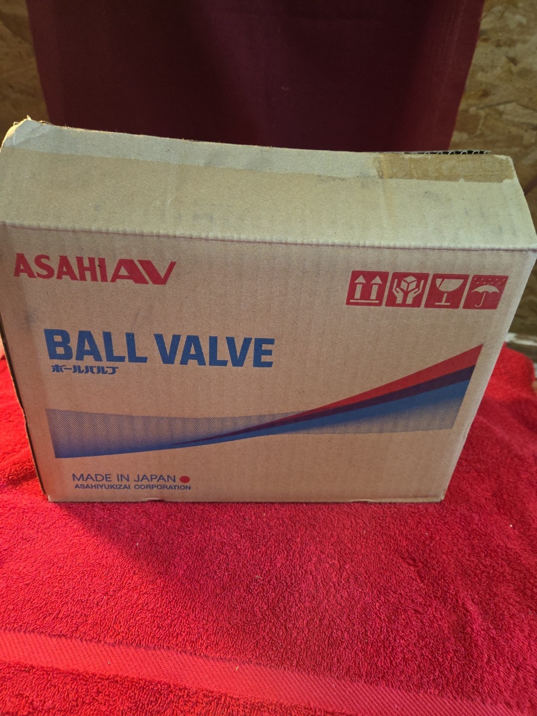 New Open Box Asahi Type 21 Ball Valve 2 1/2" PVC EPDM