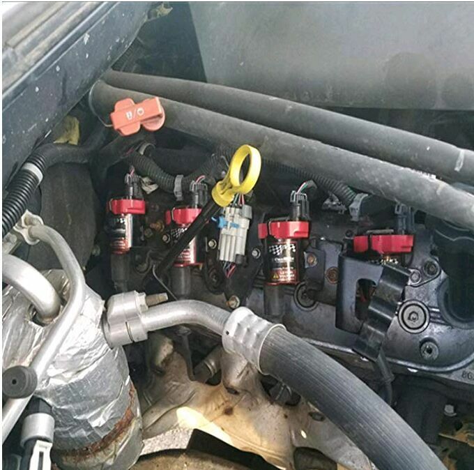 8 Red High Performance Ignition Coils Pack For GMC Chevy C1251 D585 4.8/5.3/6.0L