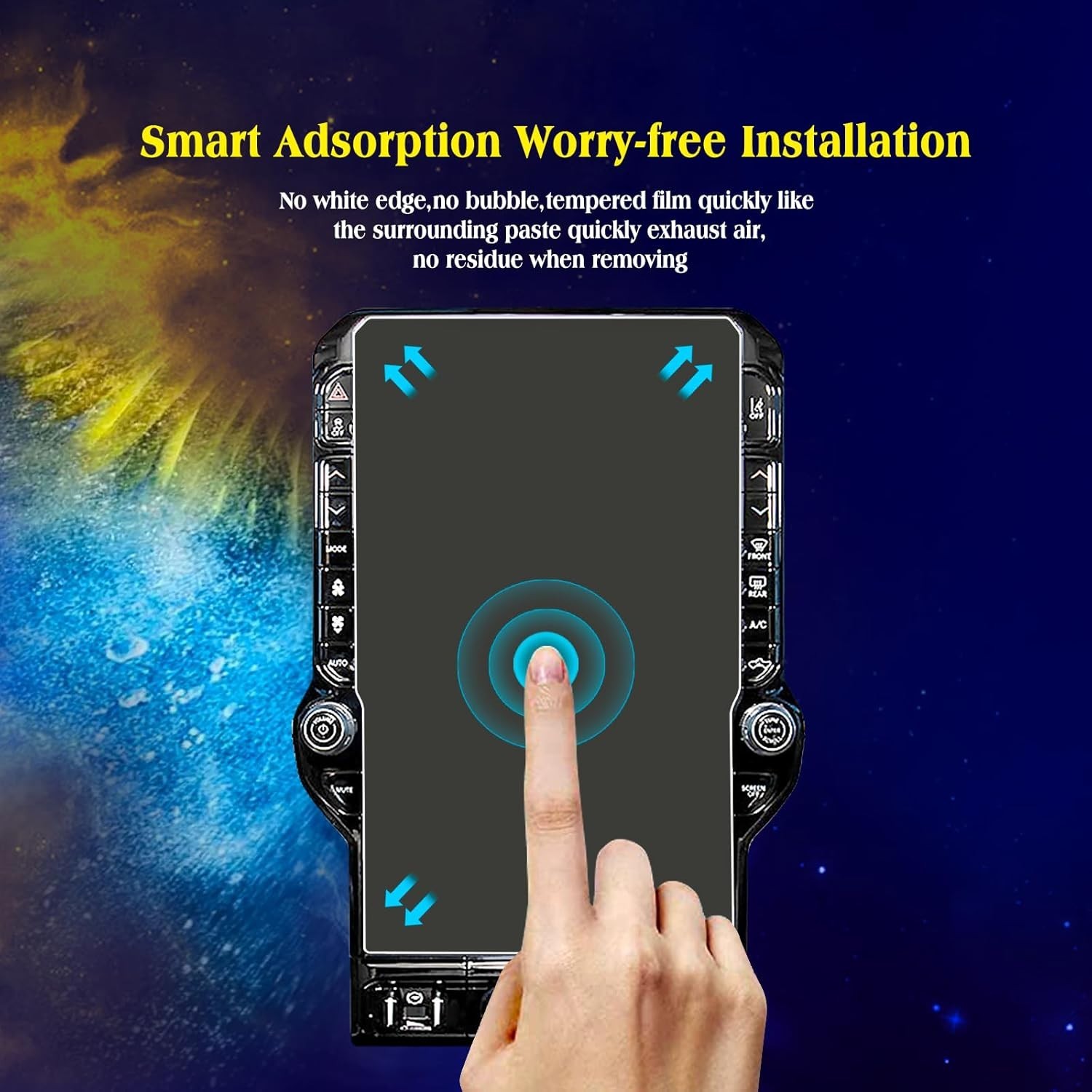 2025 RAM 1500 Screen Protector 14.4Inches MATTE for Tempered Glass Screen Film