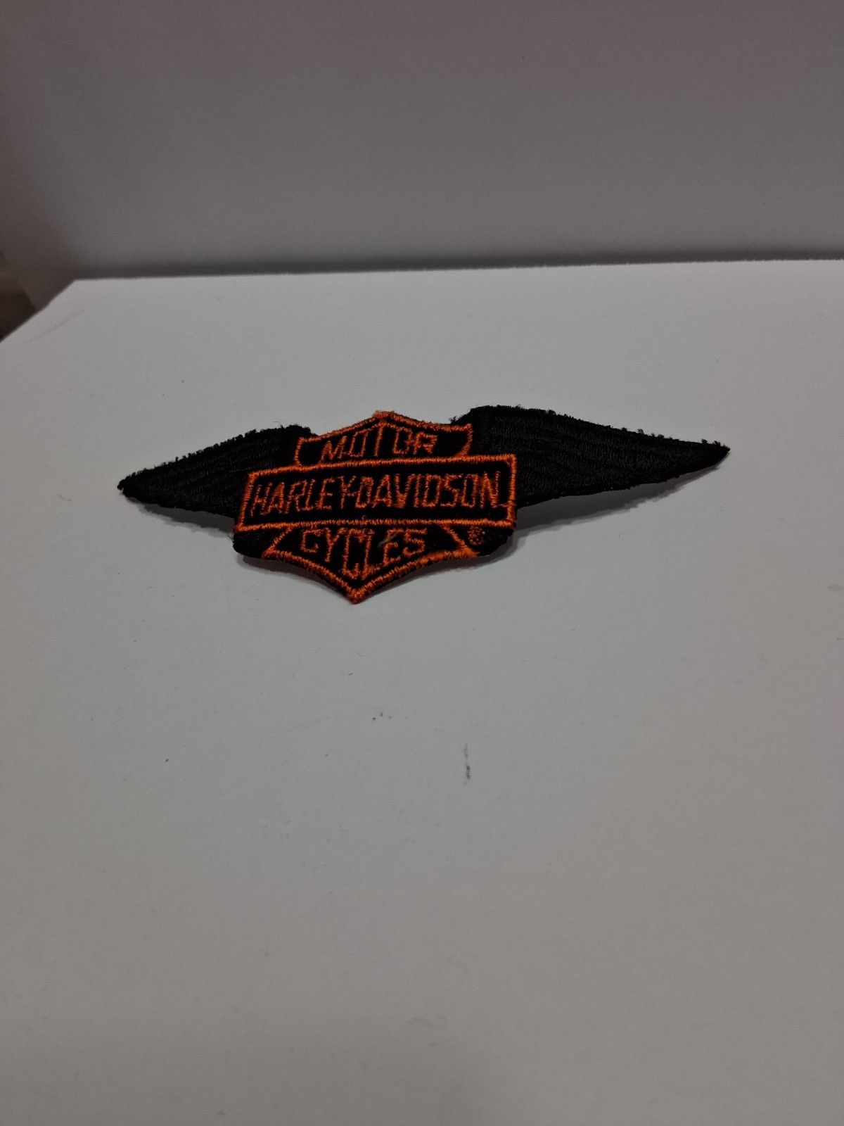 Harley-Davidson "WINGS BAR & SHIELD" Patch a genuine Harley item. NEW VINTAGE