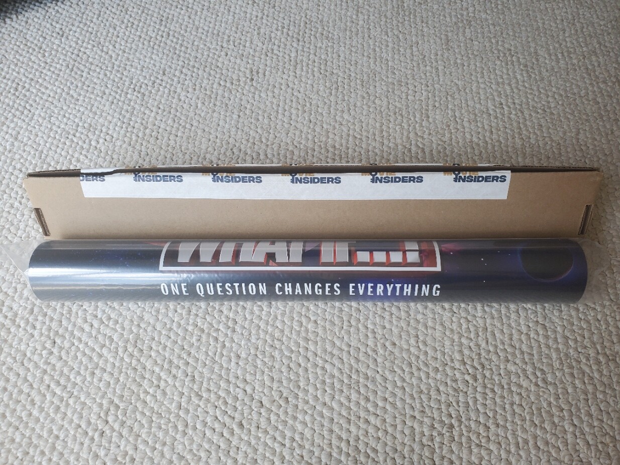 Marvel Studios What If..? Original Disney+ Poster 27" x 40" NEW Endgame Doomsday