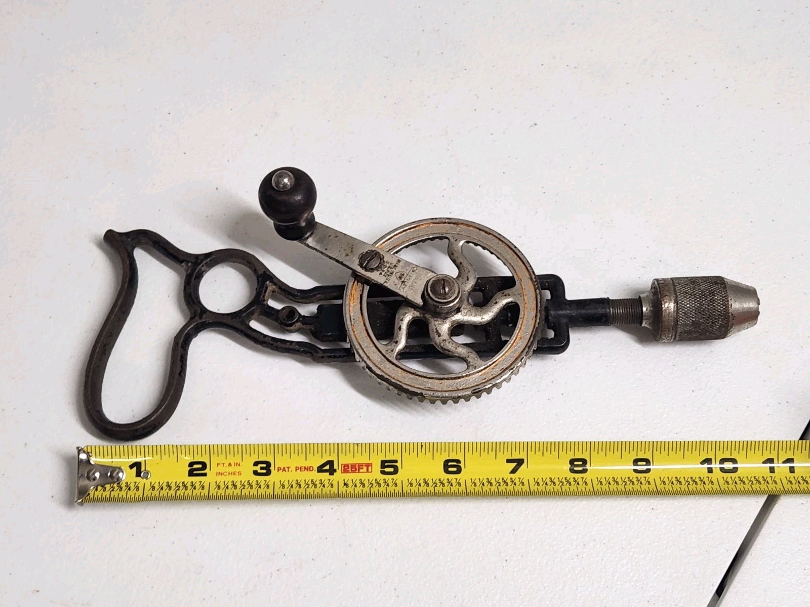 Vintage Stanley Tools No. 610 Pistol Grip Hand Drill (Sweetheart)