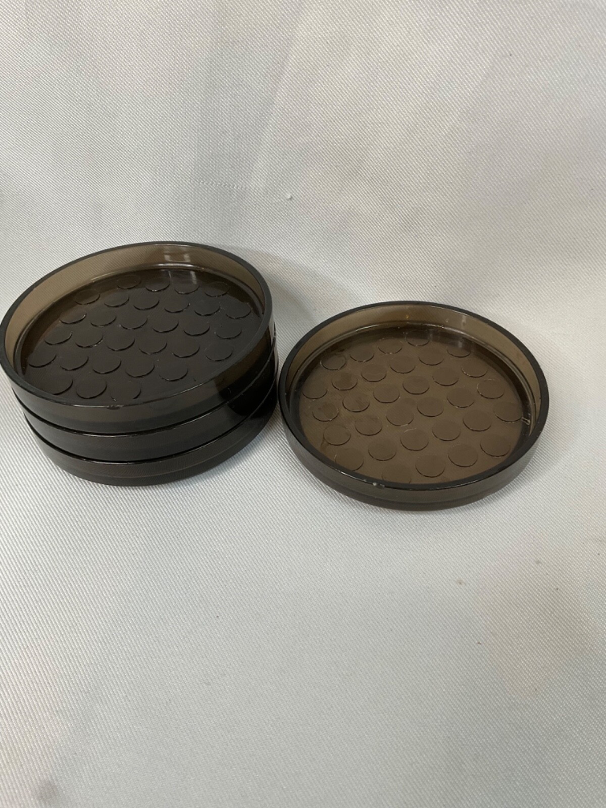 MCM Dansk Coasters Denmark Gray Acrylic 4