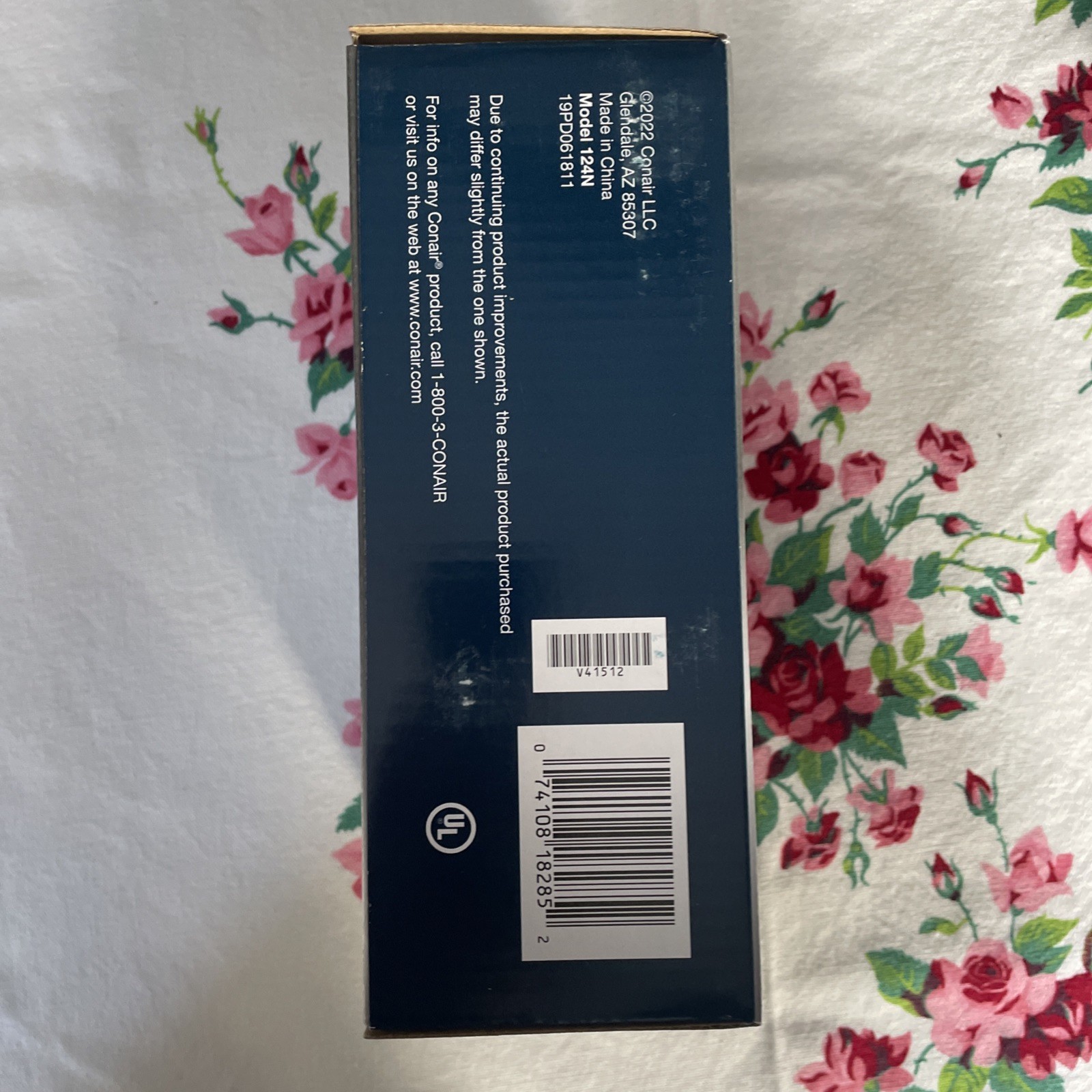 Conair Compact Hair Dryer 1600 Watt Dual Voltage Air BNB Travel Size Guest Bath