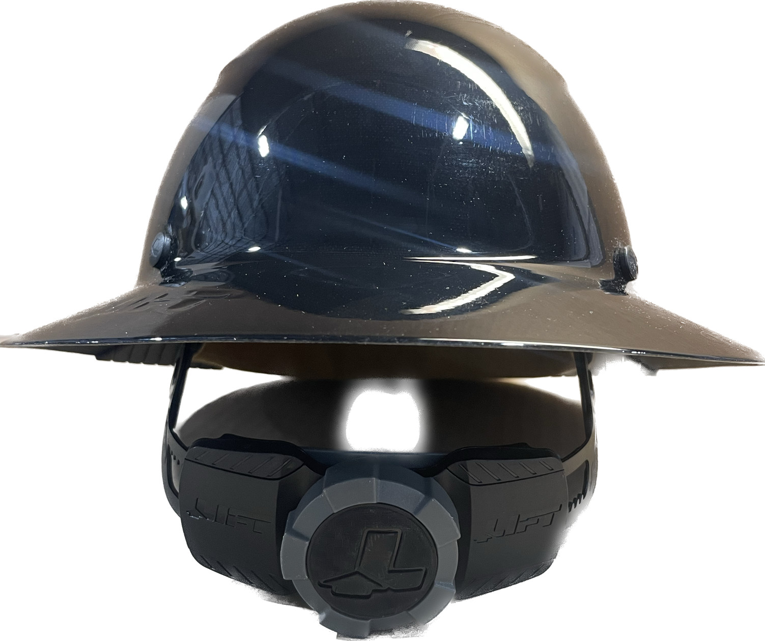 EXCLUSIVE COLOR Lift Black & White Full Brim Hard Hat #HDF50-23WG