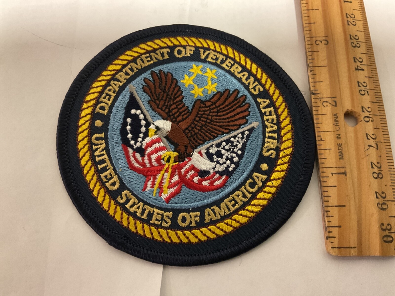 Department Of Veterans Affairs Hat,vest,jacket size collectible patch