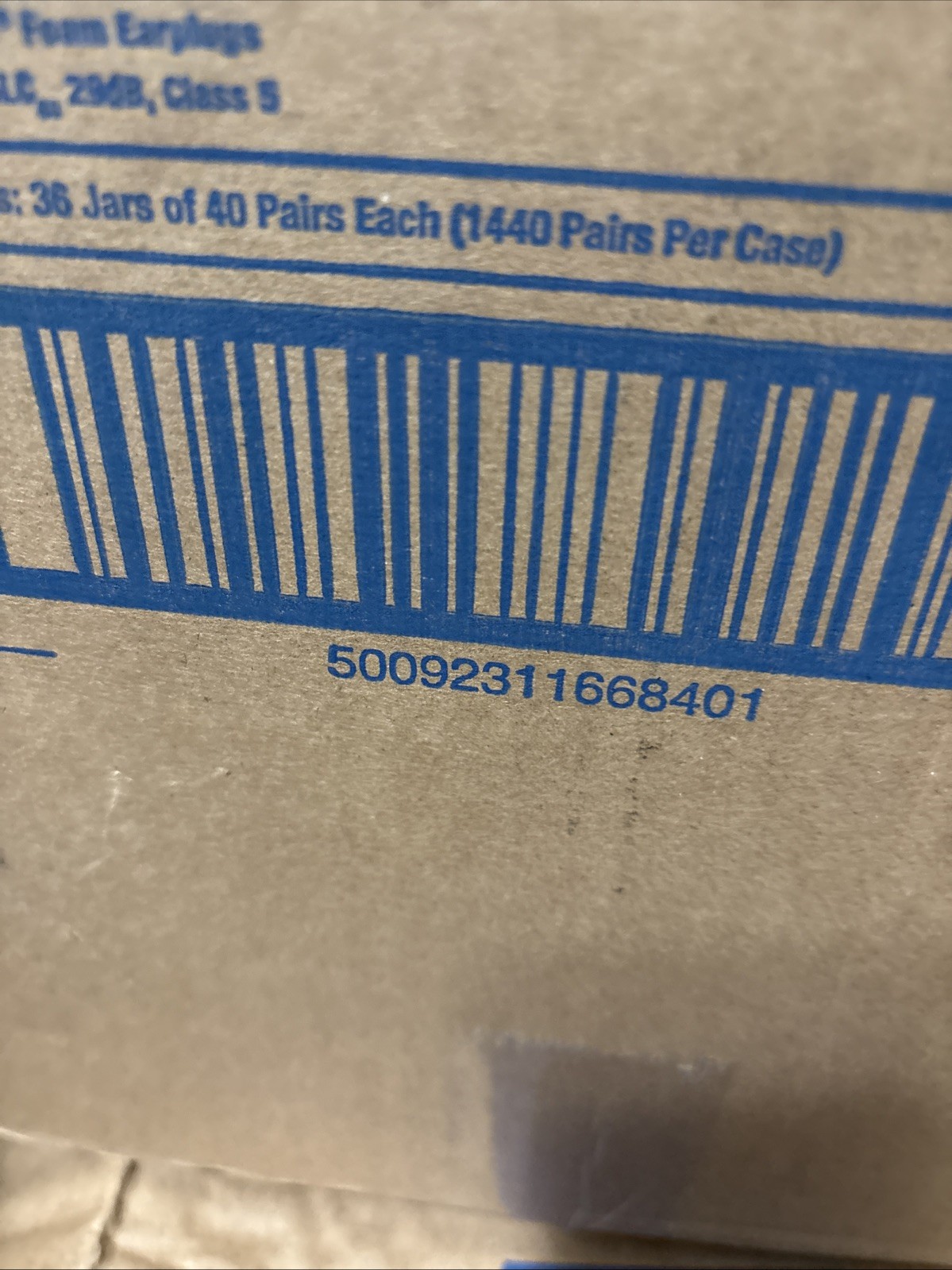 Lot Of (6) Moldex Sparkplugs Earplug Canister 6684 - 40 Pair Free Shipping