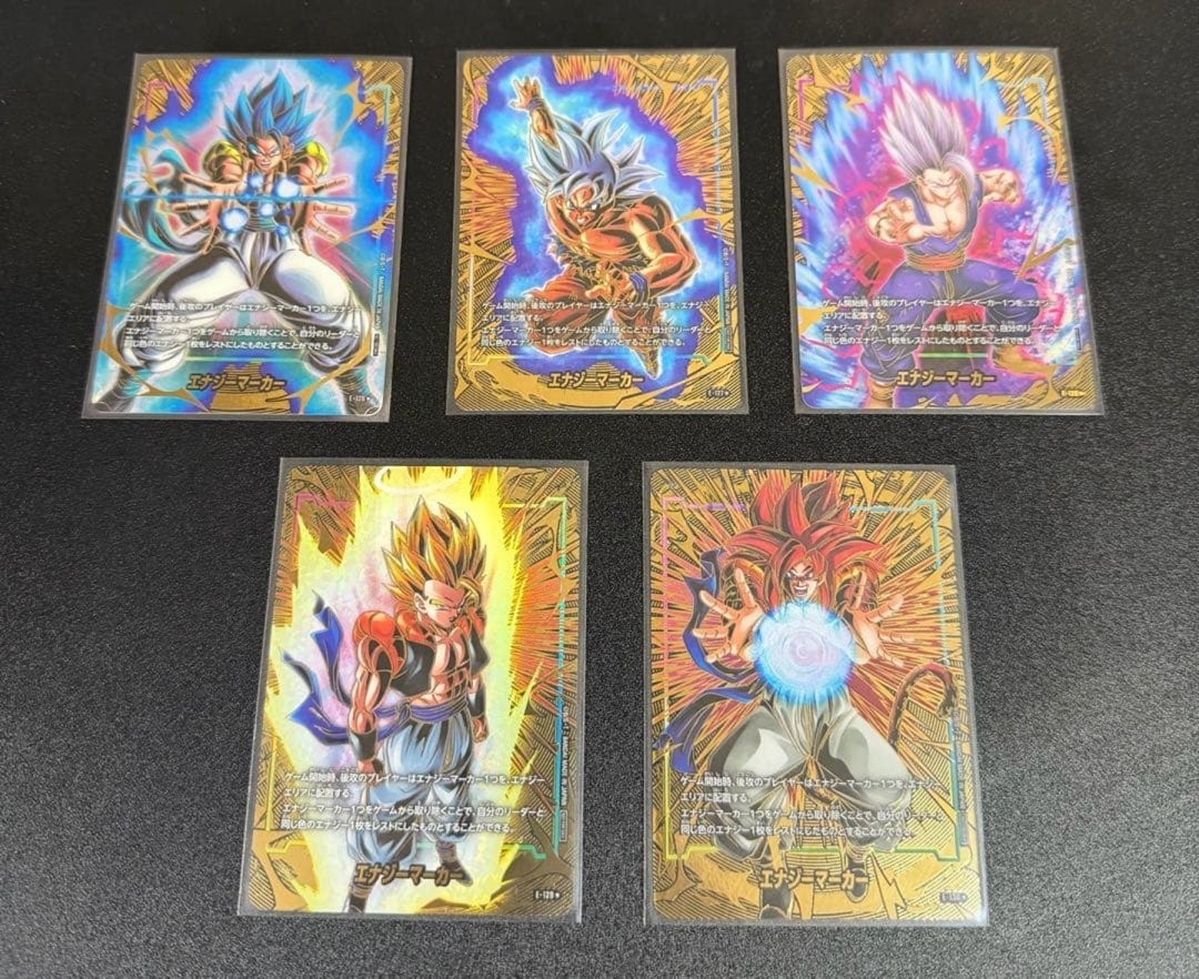 Dragon Ball Super Energy Marker 2nd Anniversary Edition - 5 set [Parallel]