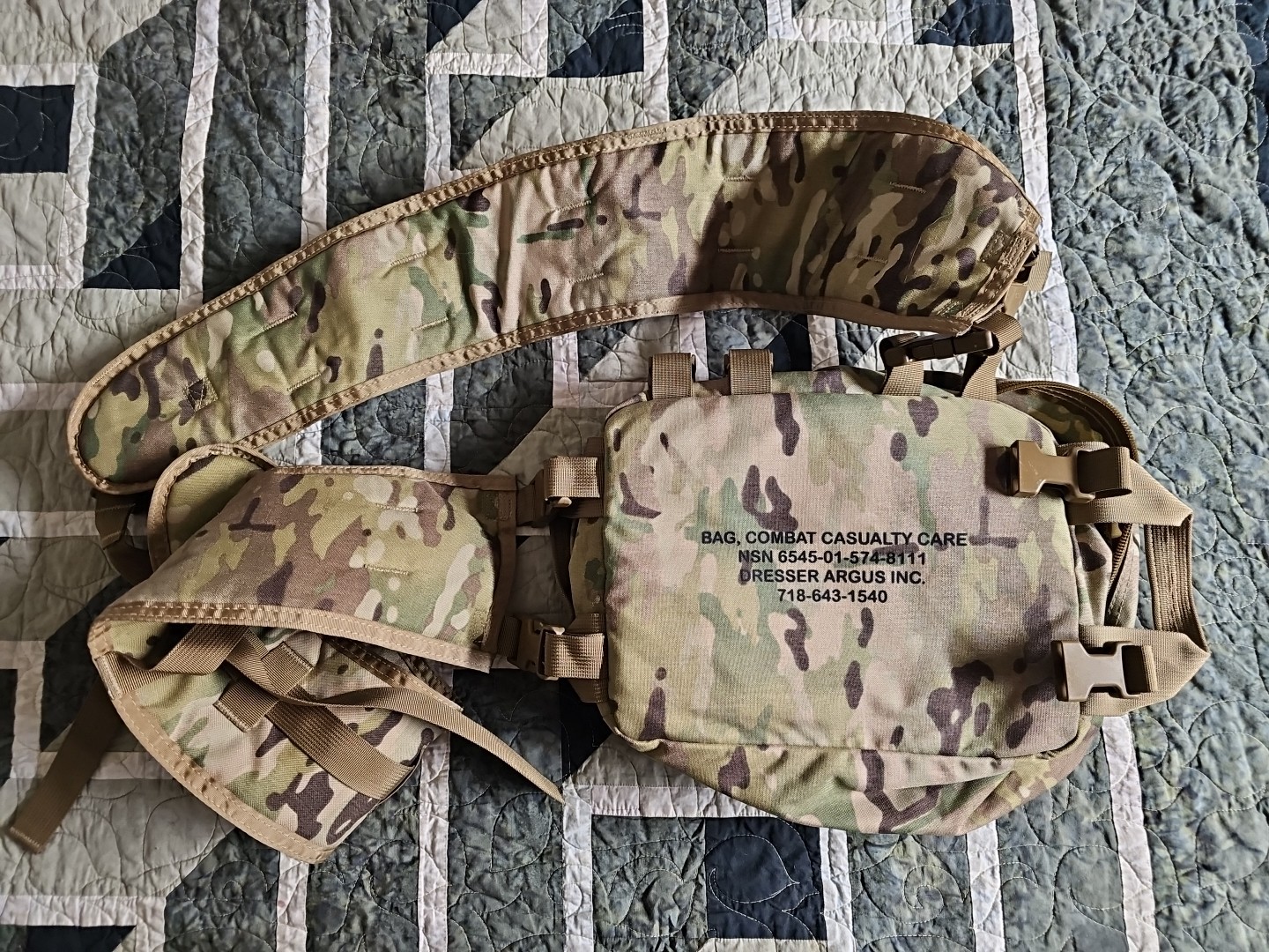 Tactical Combat Casualty Care Bag Multicam medical 718-643-1540 NSN (C9)
