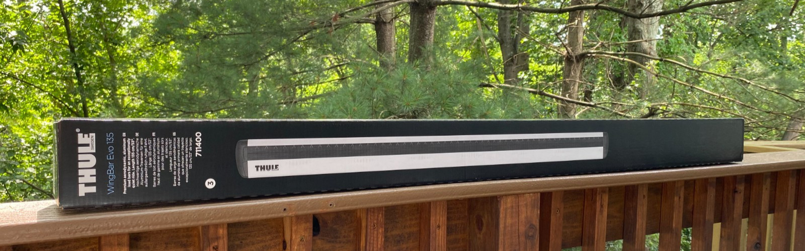 Thule Wingbar Evo 135 Silver 711400 (Pair)