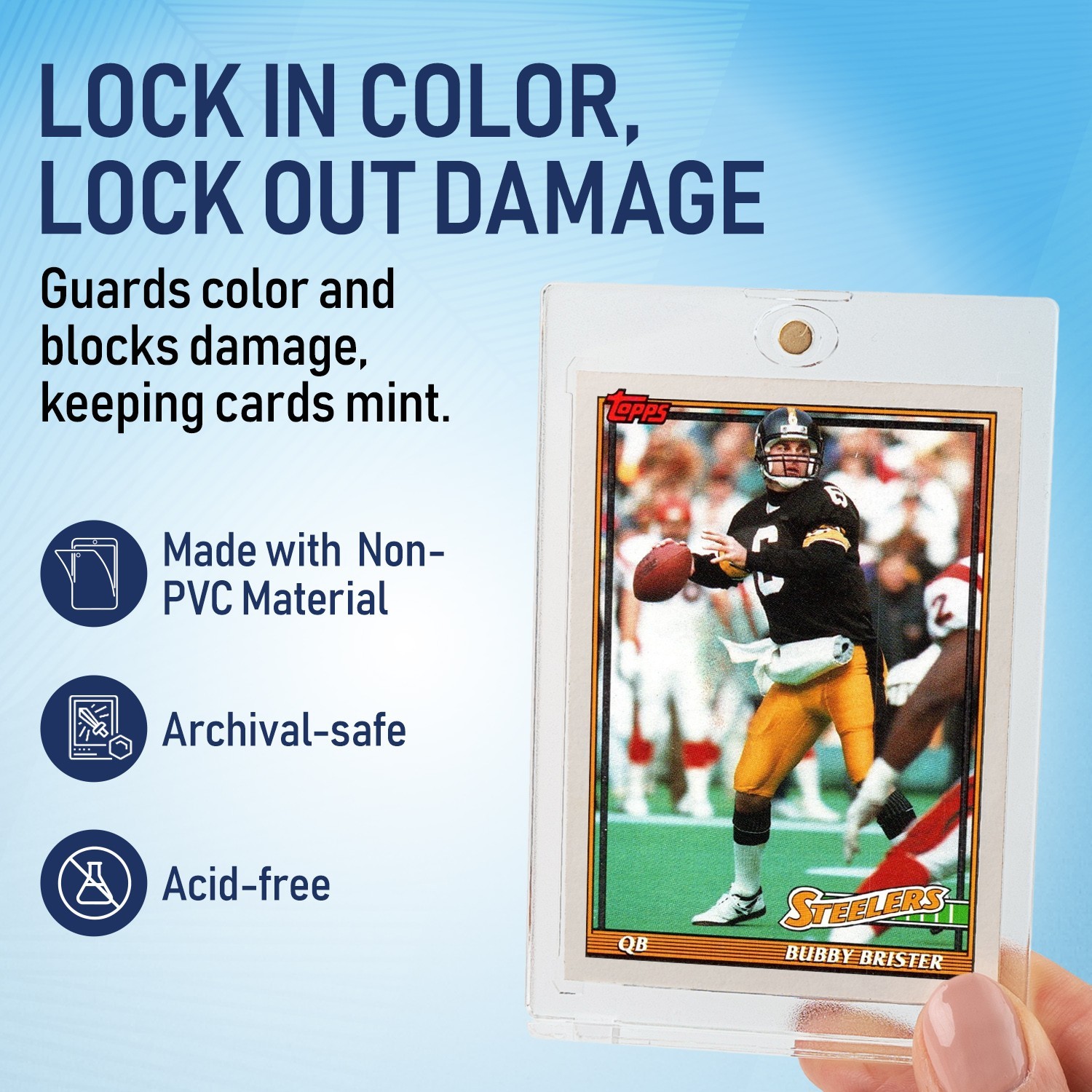 Premium One-Touch Magnetic Card Holders 35pt-360pt for Sports & TCG Trading Card