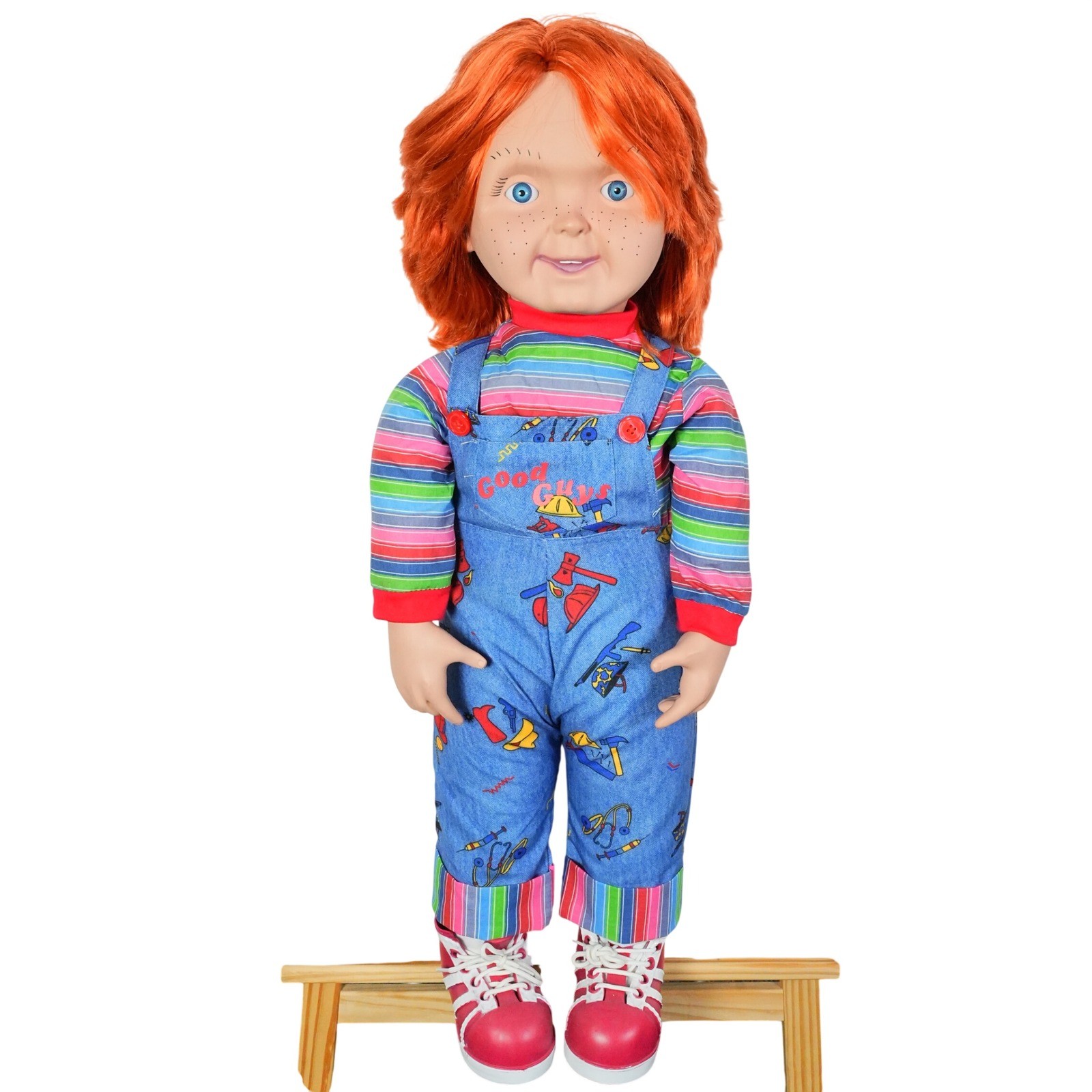 Spirit Halloween Official 30" Life Size GOOD GUYS CHUCKY DOLL Childs Play 1
