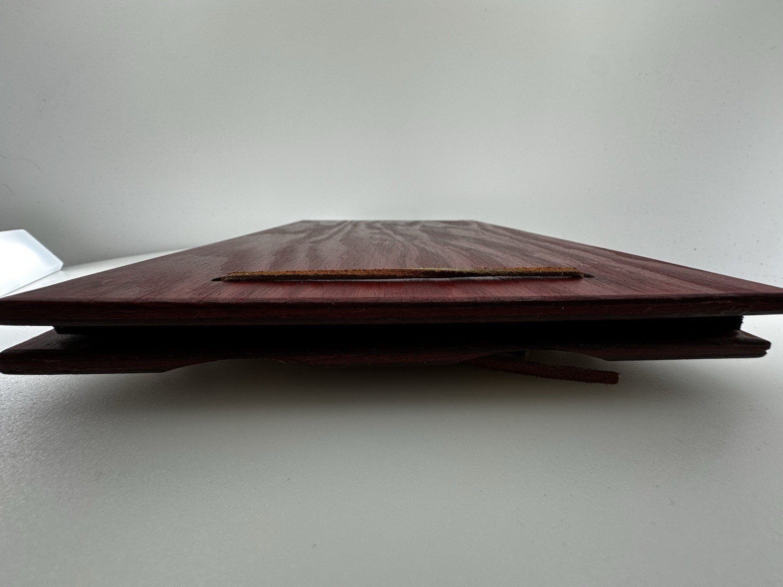 Vintage Our Honeymoon Photo Album Wood Flamingo Palm Tree Daytona Beach FL