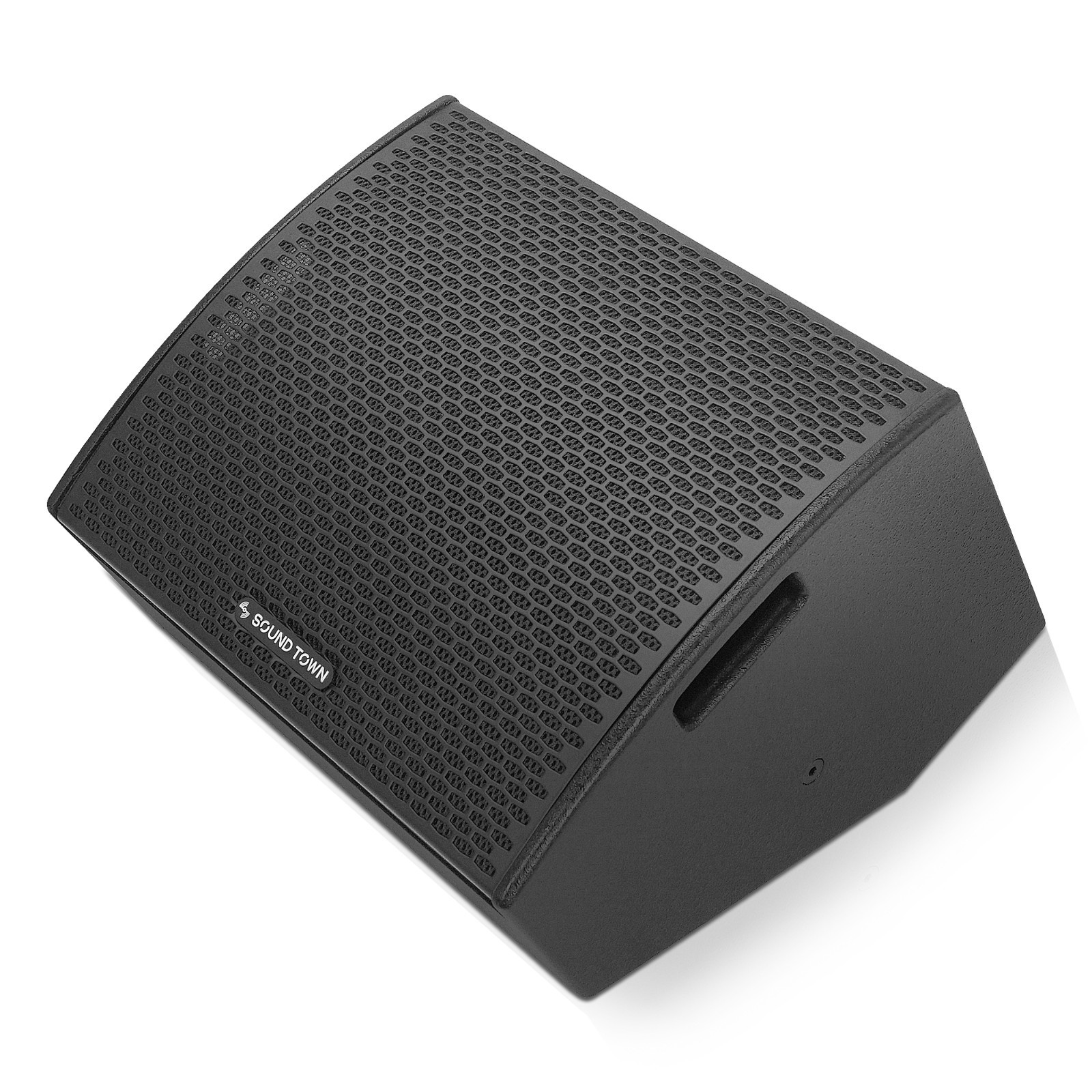 Sound Town 10" Powered 2-Way Stage Monitor Speaker for Live Sound (CARME-S10MPW)