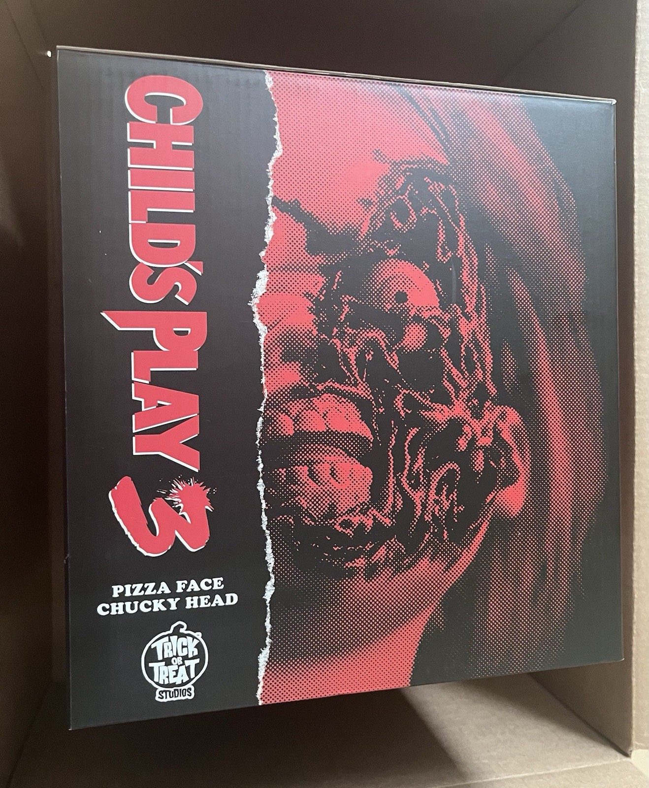 Trick or Treat Studio Child's Play 3 Chucky Pizza Head Accessory