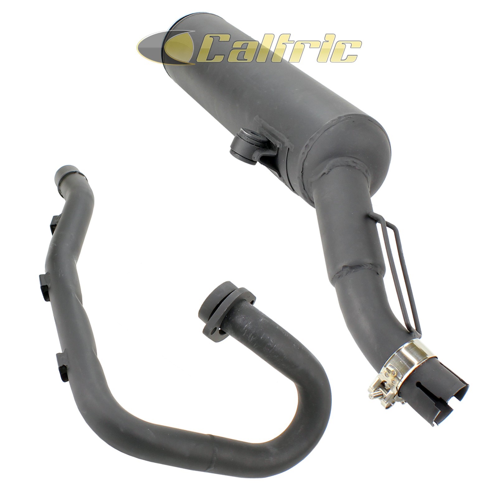 Caltric Exhaust Muffler& Pipe for Kawasaki KFX400 KSF400 Ksf 400 2003-2006