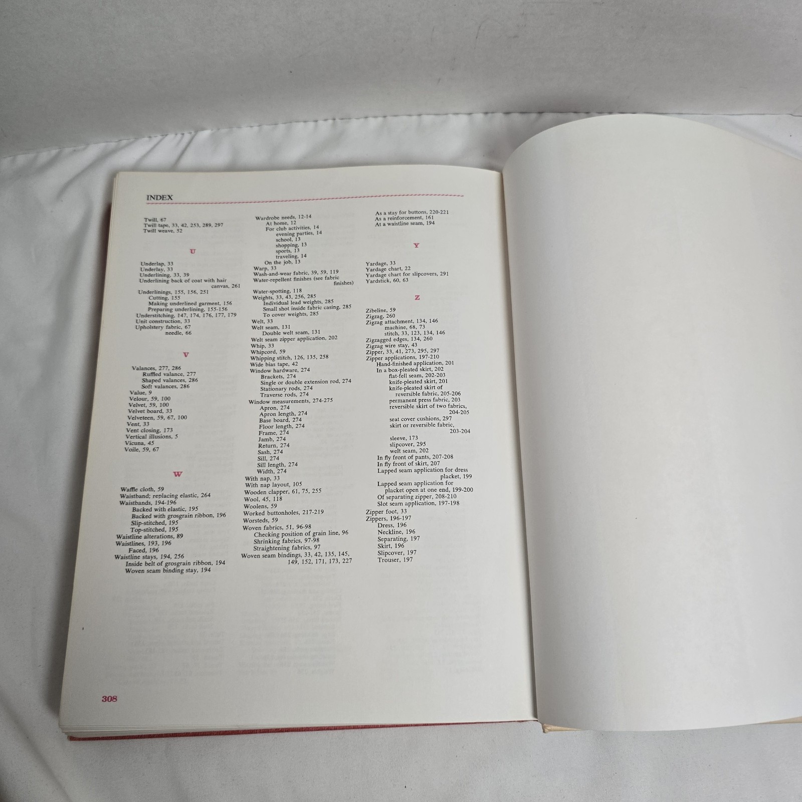 McCall's Sewing Book Random House Vintage Book 1968 5th Print VTG Illus DIY HCDJ