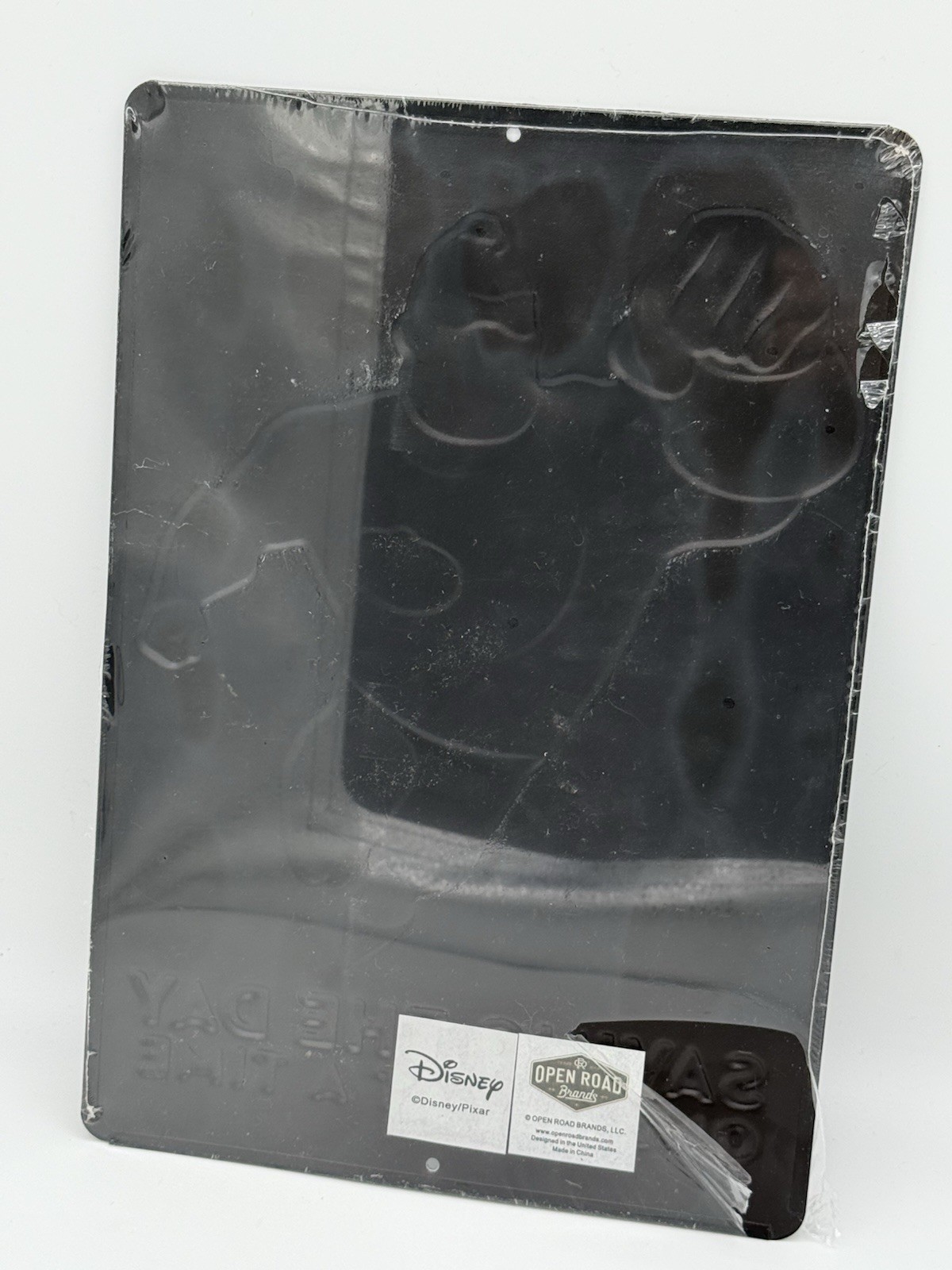 Disney Pixar The Incredibles Mr. Incredible Saving the Day Metal Tin Sign 13x9"