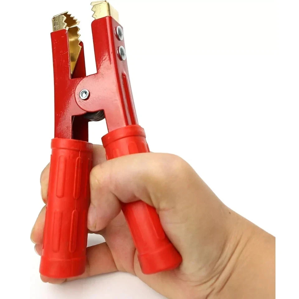 1000A Battery Booster Cable Clamp Pure Copper Jumper Replacement Tool Heavy Duty