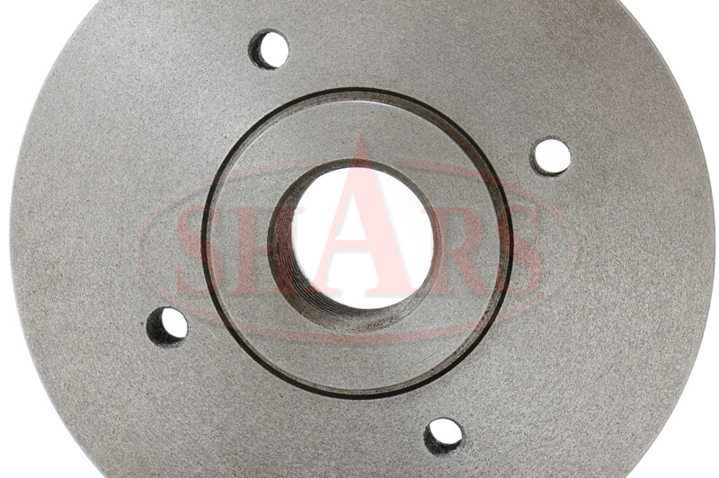 SHARS 8" 4 JAW INDEPENDENT LATHE CHUCK TIR CERTIFICATE + 1-1/2"-8 BACK PLATE XL[