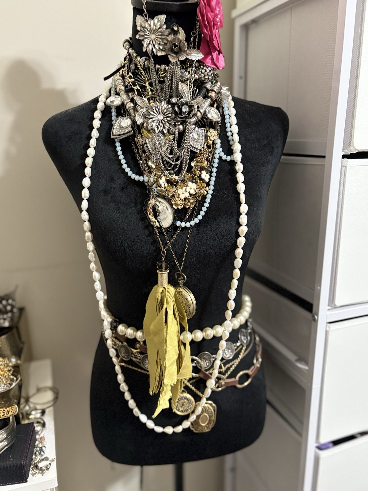 Mystery Jewelry CUSTOM CURATION Jar- All Wearable No Junk 1/4 Lb SEE DESCRIPTION