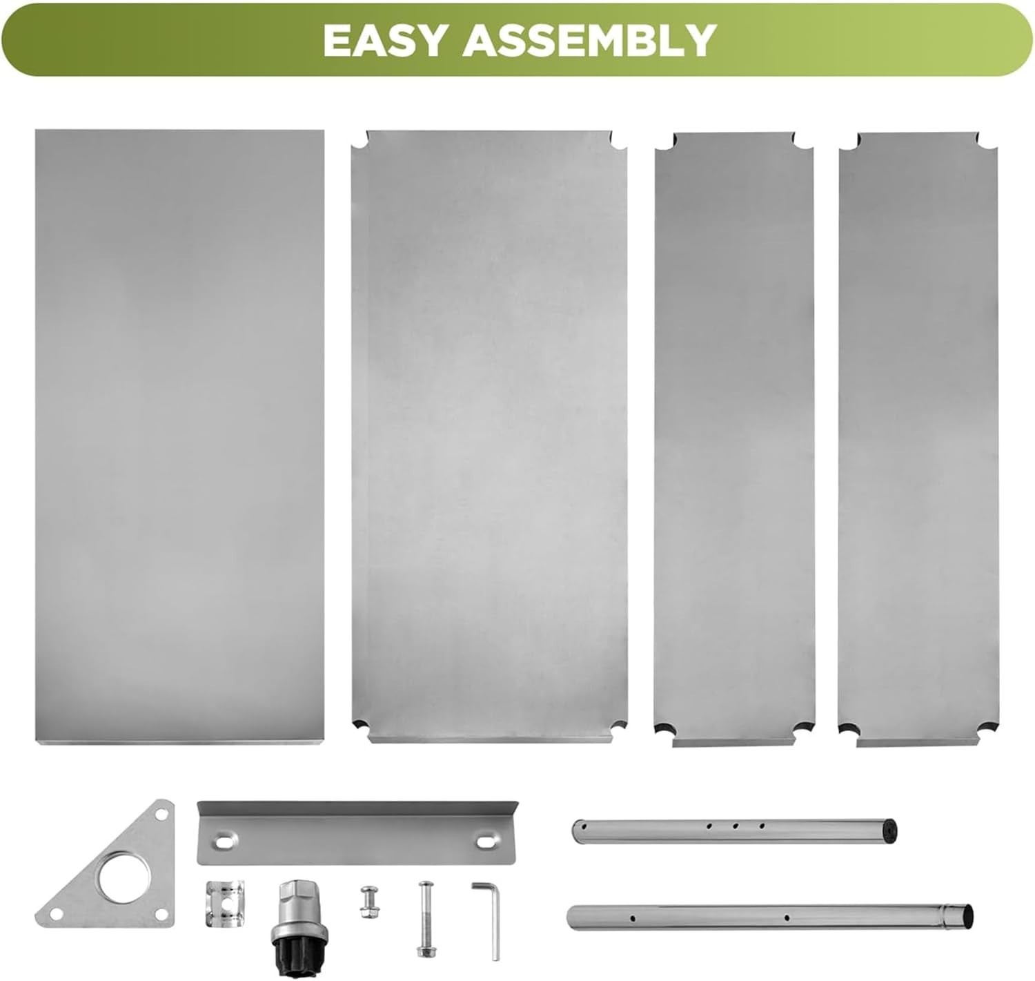 48" X 24" Stainless Steel Table with Overshelves Kitchen Prep Table Adjustable
