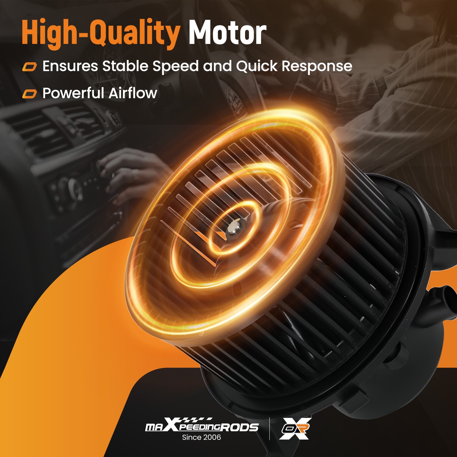 HVAC Heater Blower Motor Fan For GMC Sierra 1500 2500 3500 HD 2010-2014 22803996