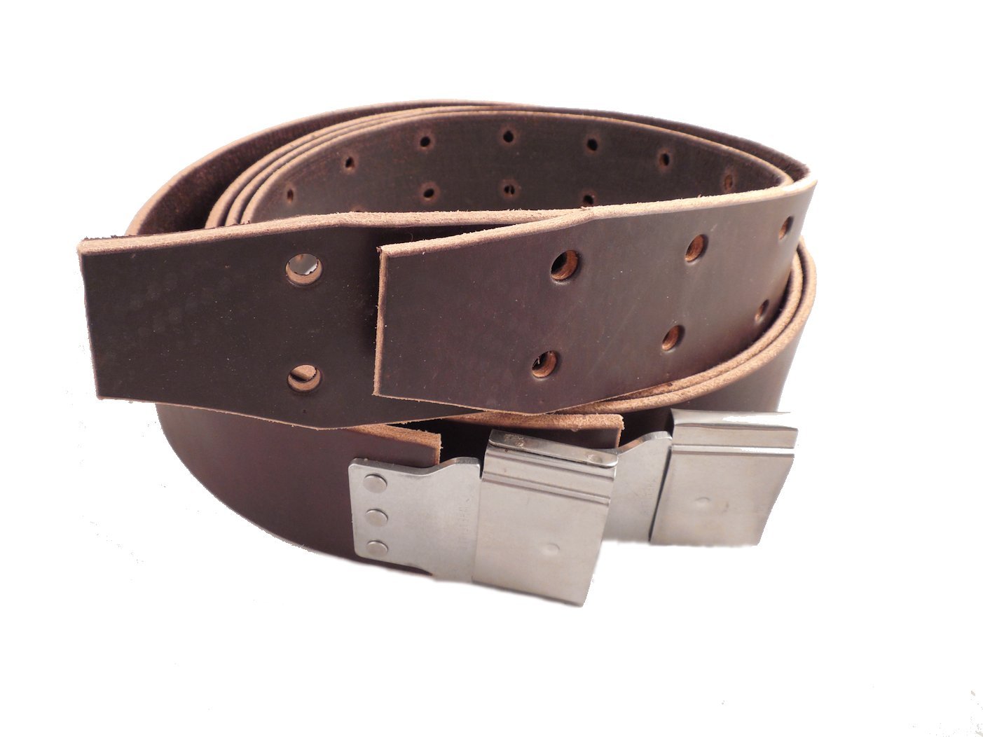 WESTERN STIRRUP LEATHERS 2.5 X 66" USA Handmade DARK OIL BROWN with BUCKLES