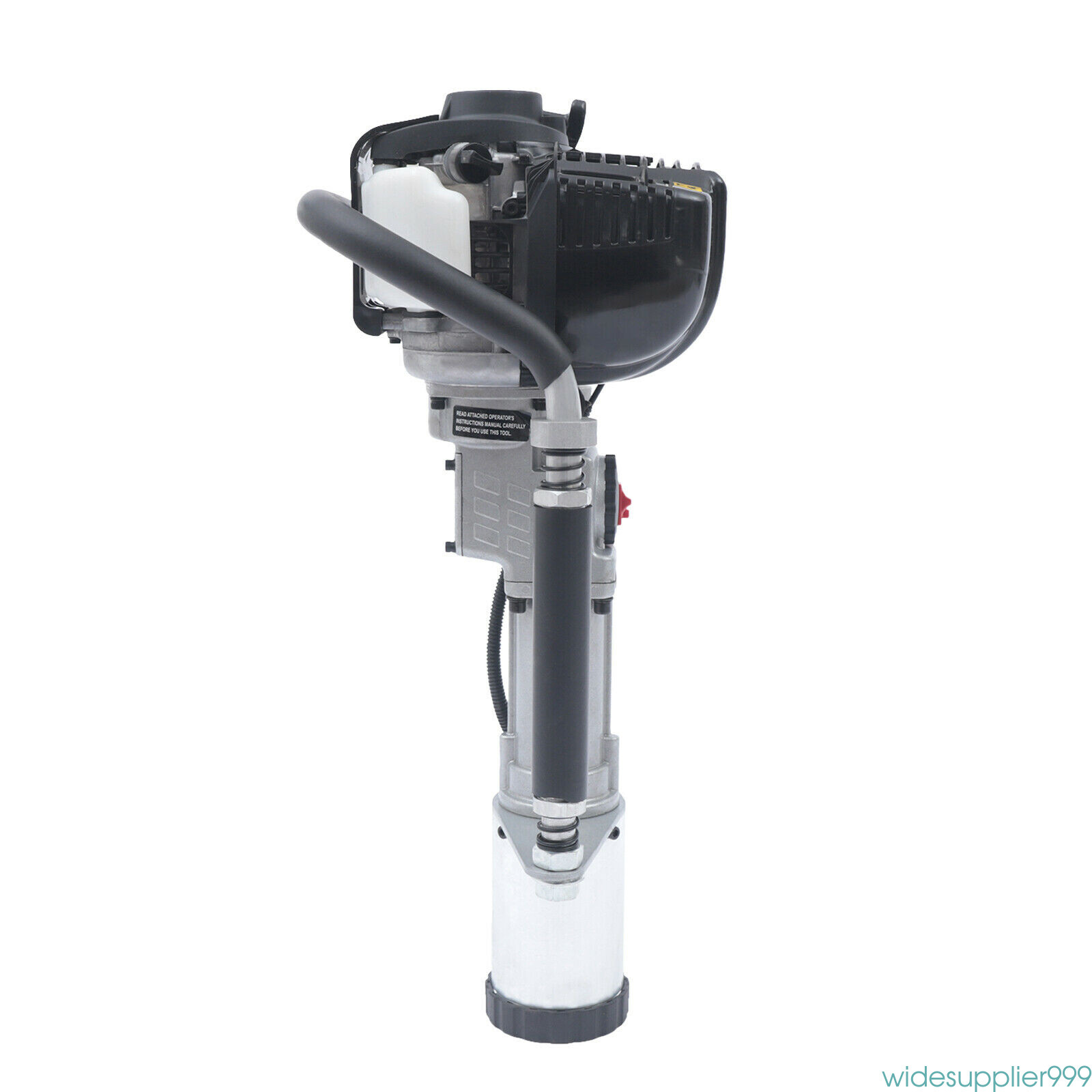 4 Stroke Gas Power Fence Pile Driver Push Gasoline Engine Heavy Duty